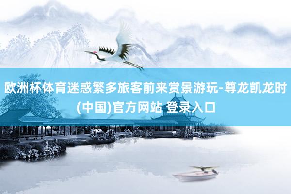 欧洲杯体育迷惑繁多旅客前来赏景游玩-尊龙凯龙时(中国)官方网站 登录入口
